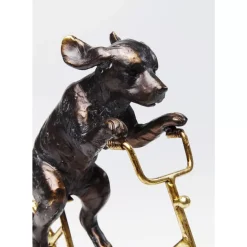 Deko Objekt Dog With Bicycle