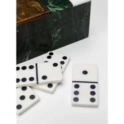 Deko Objekt Domino Grun 21X5Cm