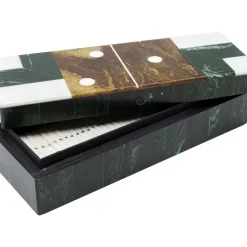 Deko Objekt Domino Grun 21X5Cm