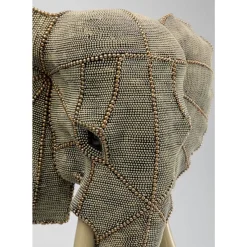 Deko Objekt Elephant Head Pearls 76