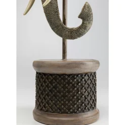 Deko Objekt Elephant Head Pearls 76