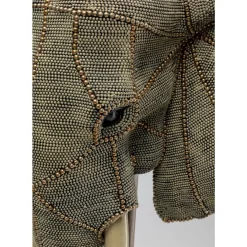 Deko Objekt Elephant Head Pearls 76