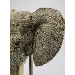 Deko Objekt Elephant Head Pearls 76