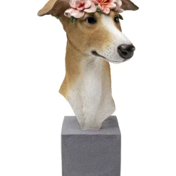 Deko Objekt Fiori Greyhound 47Cm