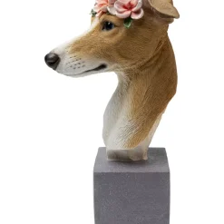 Deko Objekt Fiori Greyhound 47Cm