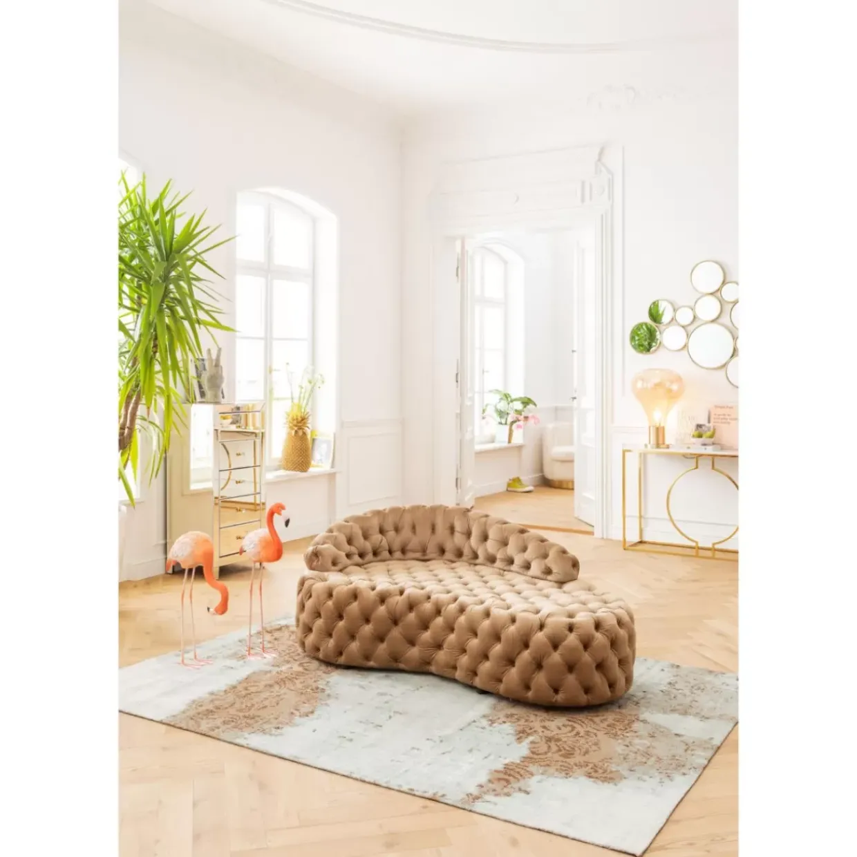 Deko Objekt Flamingo Road 75Cm