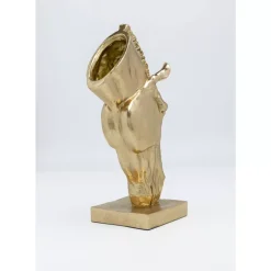 Deko Objekt Horse Face Gold 57Cm