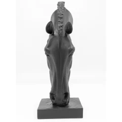 Deko Objekt Horse Face Schwarz 72Cm