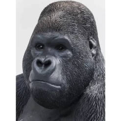 Deko Objekt Monkey Gorilla Side Xl Schwarz
