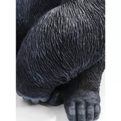 Deko Objekt Monkey Gorilla Side Xl Schwarz