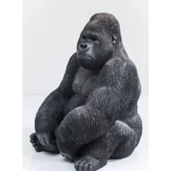 Deko Objekt Monkey Gorilla Side Xl Schwarz