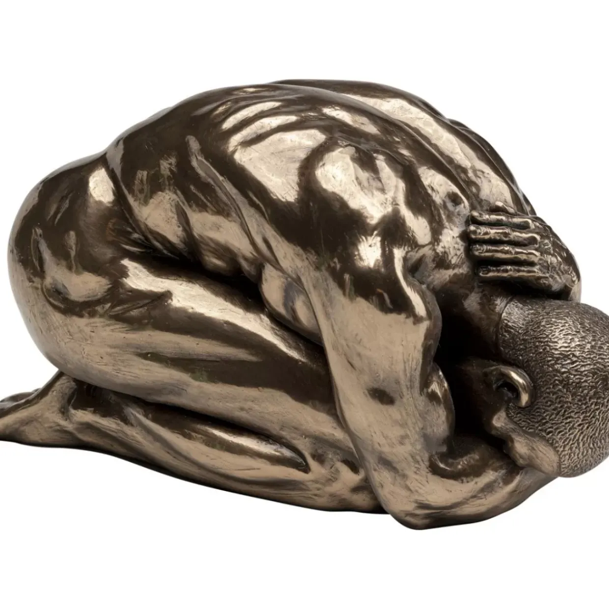 Deko Objekt Nude Man Relief 13Cm