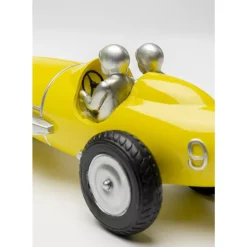 Deko Objekt Racing Car Gelb 9Cm
