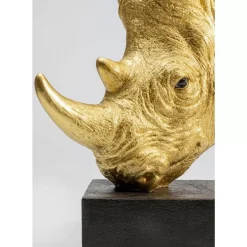 Deko Objekt Rhino Gold