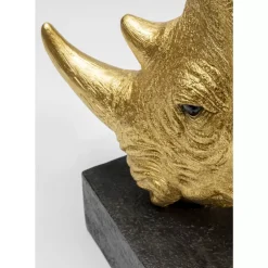 Deko Objekt Rhino Gold