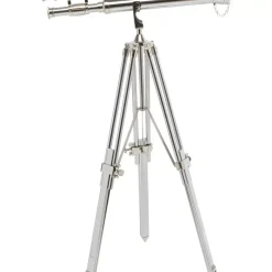 Deko Objekt Telescope Silber 125Cm