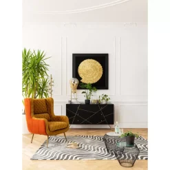 Deko Rahmen Golden Snail 120X120Cm