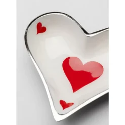 Deko Schale Hearts Card 15X13Cm