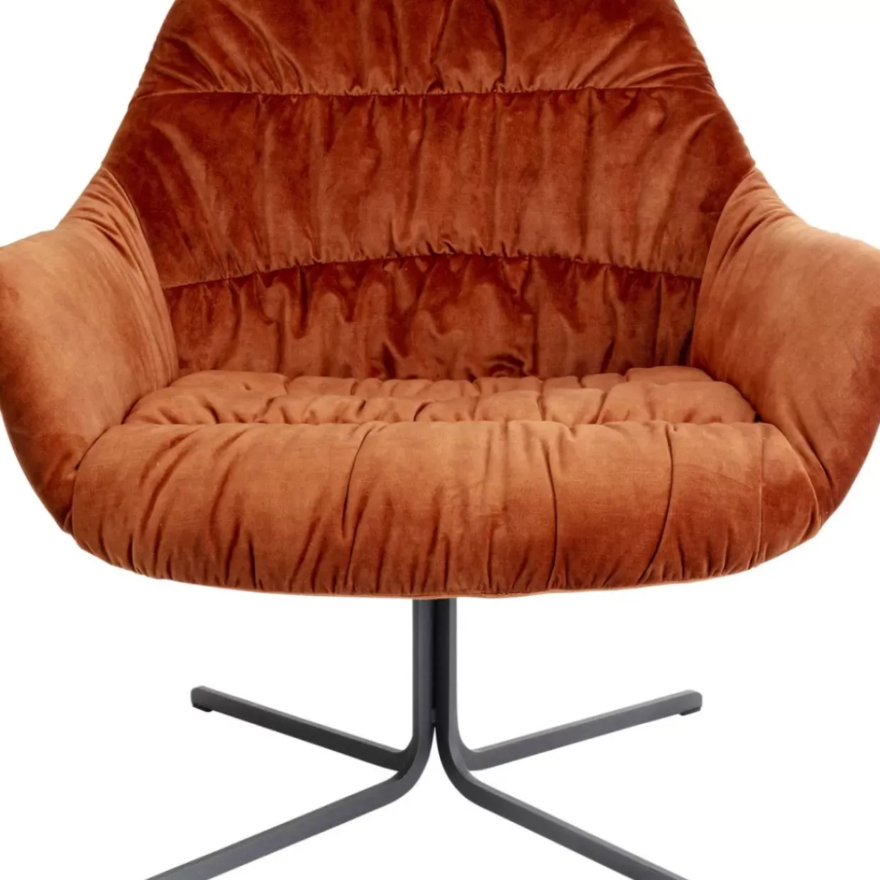 Drehsessel Bristol Rostrot