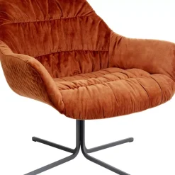 Drehsessel Bristol Rostrot