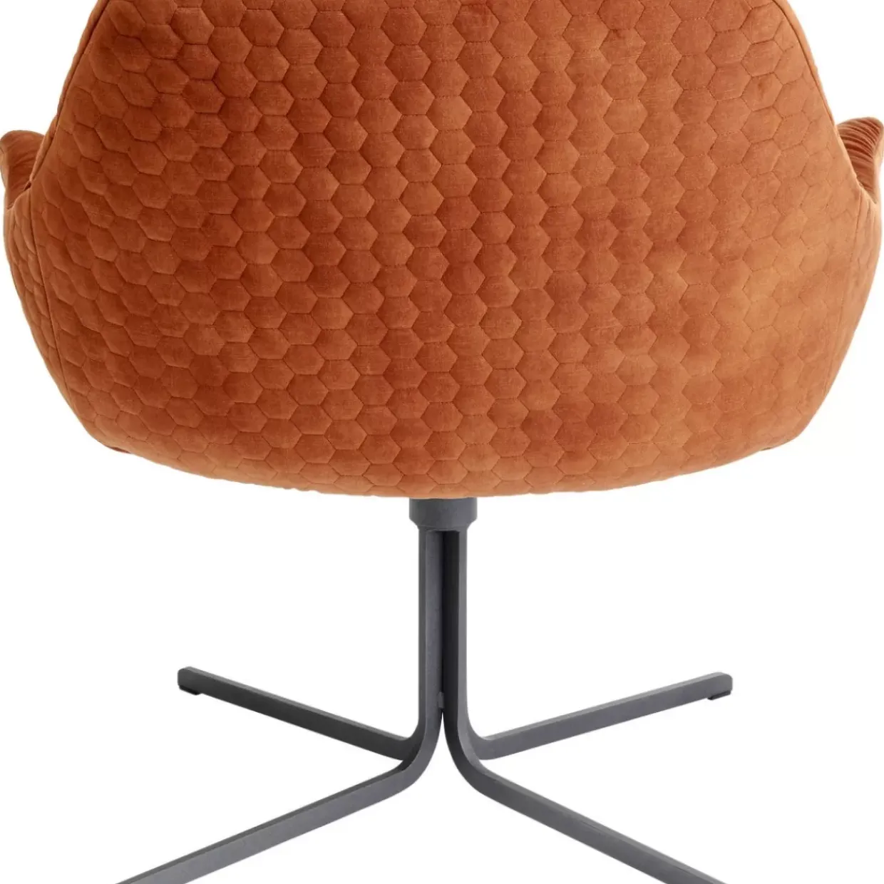 Drehsessel Bristol Rostrot