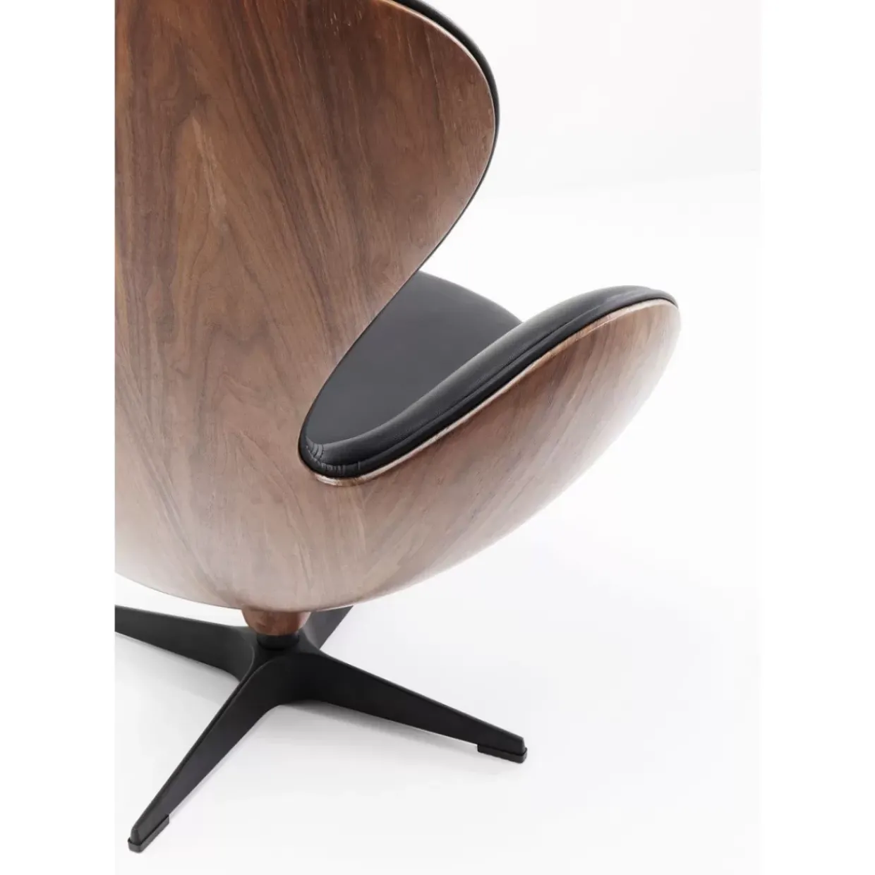 Drehsessel Lounge Black Walnut