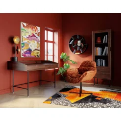 Drehstuhl Colmar Rostrot