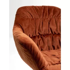 Drehstuhl Colmar Rostrot