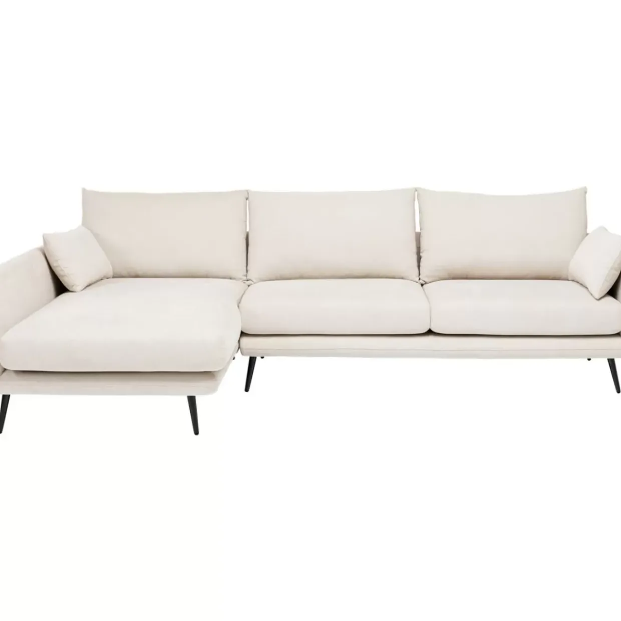Ecksofa Amalfi Links Creme 275Cm