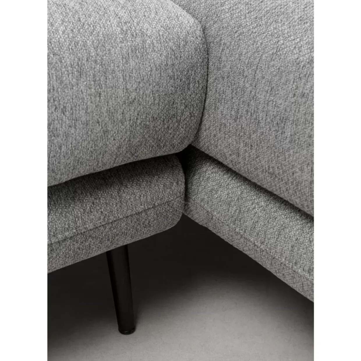 Ecksofa Amalfi Links Grau 275Cm