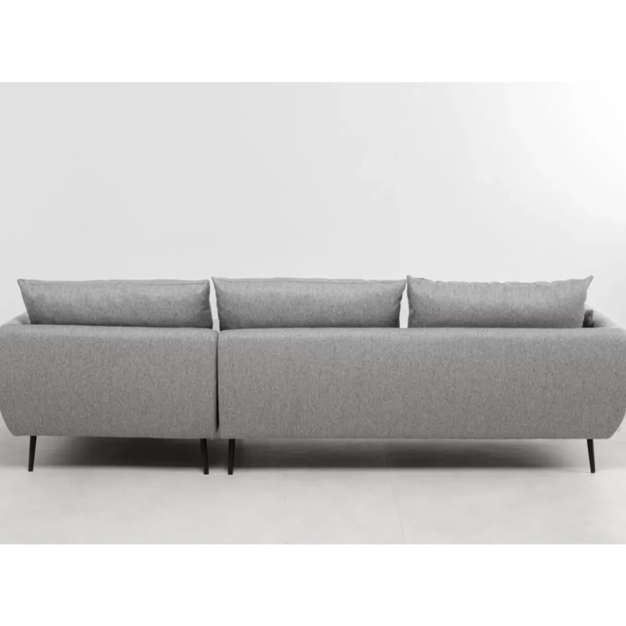 Ecksofa Amalfi Links Grau 275Cm