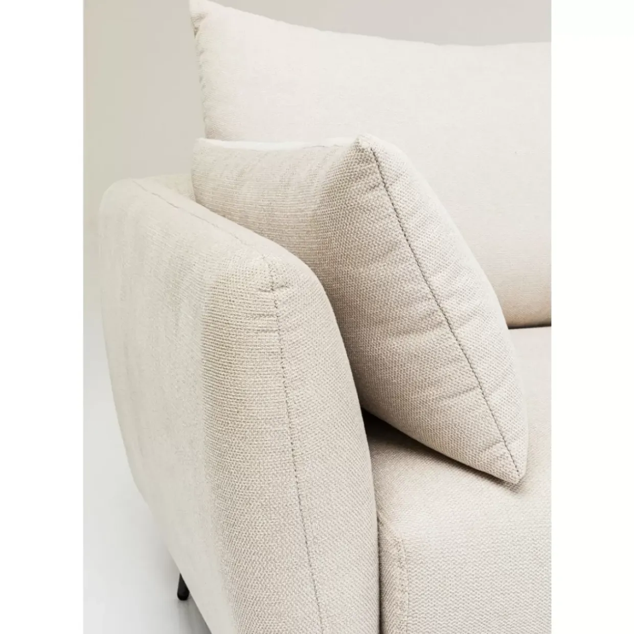 Ecksofa Amalfi Rechts Creme 275Cm