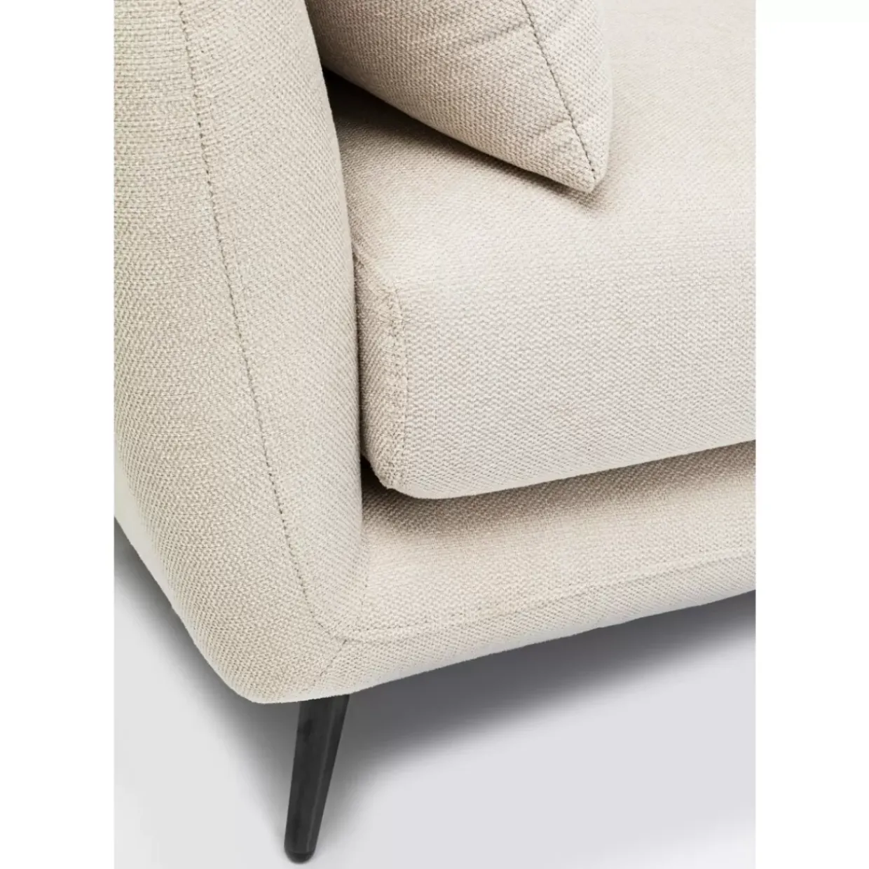Ecksofa Amalfi Rechts Creme 275Cm