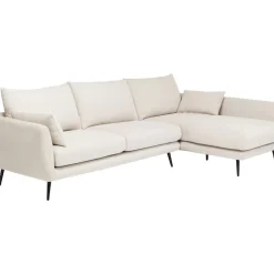 Ecksofa Amalfi Rechts Creme 275Cm
