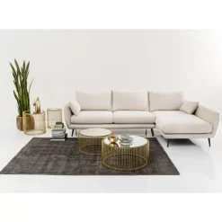 Ecksofa Amalfi Rechts Creme 275Cm