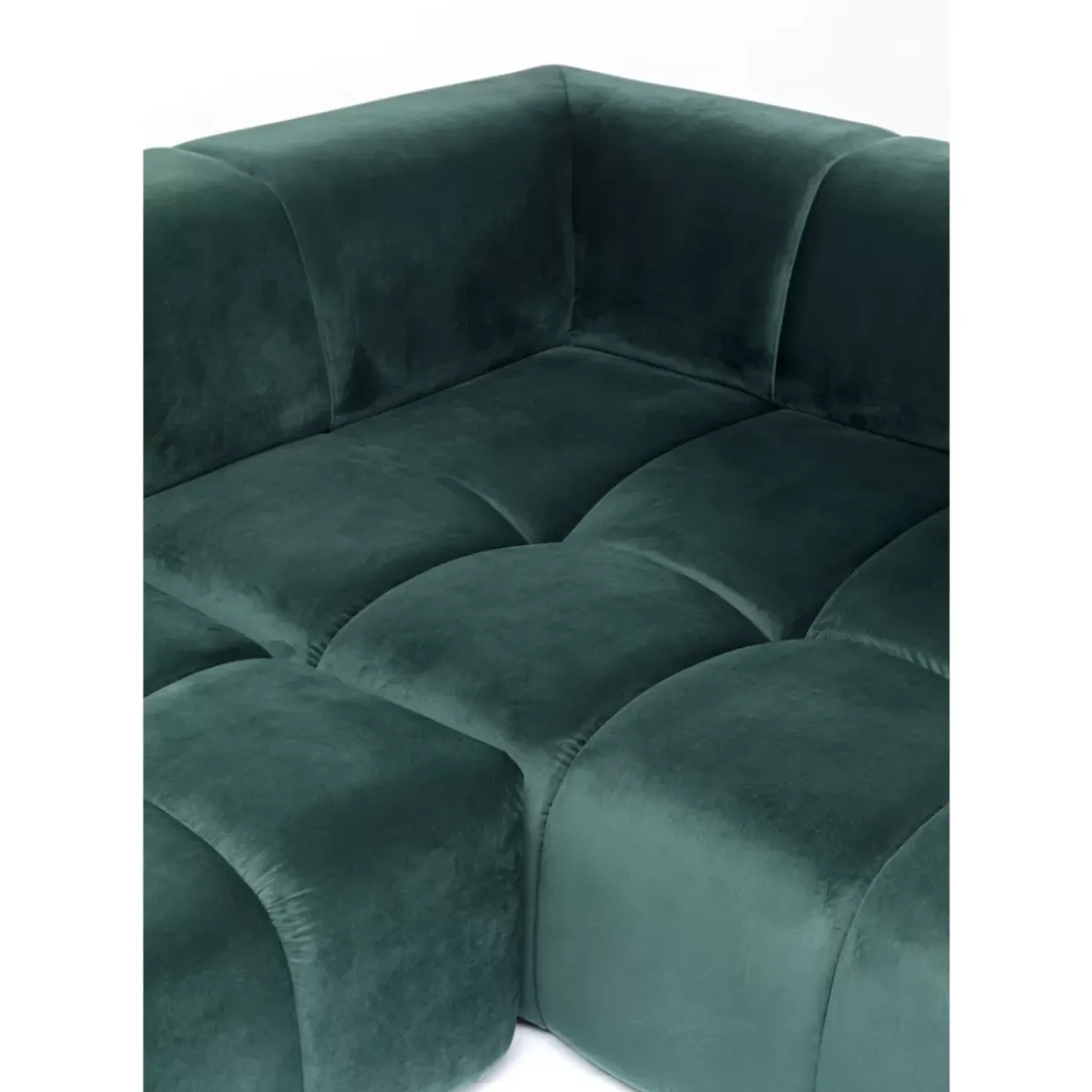 Ecksofa Belami Velvet Dunkelgrun Rechts 265Cm