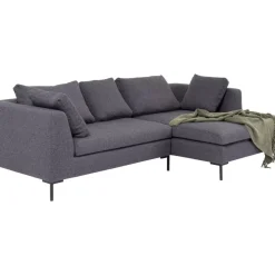 Ecksofa Gianni Dolce Dunkelgrau Rechts