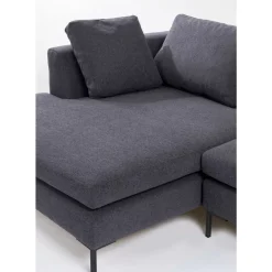 Ecksofa Gianni Grau Links