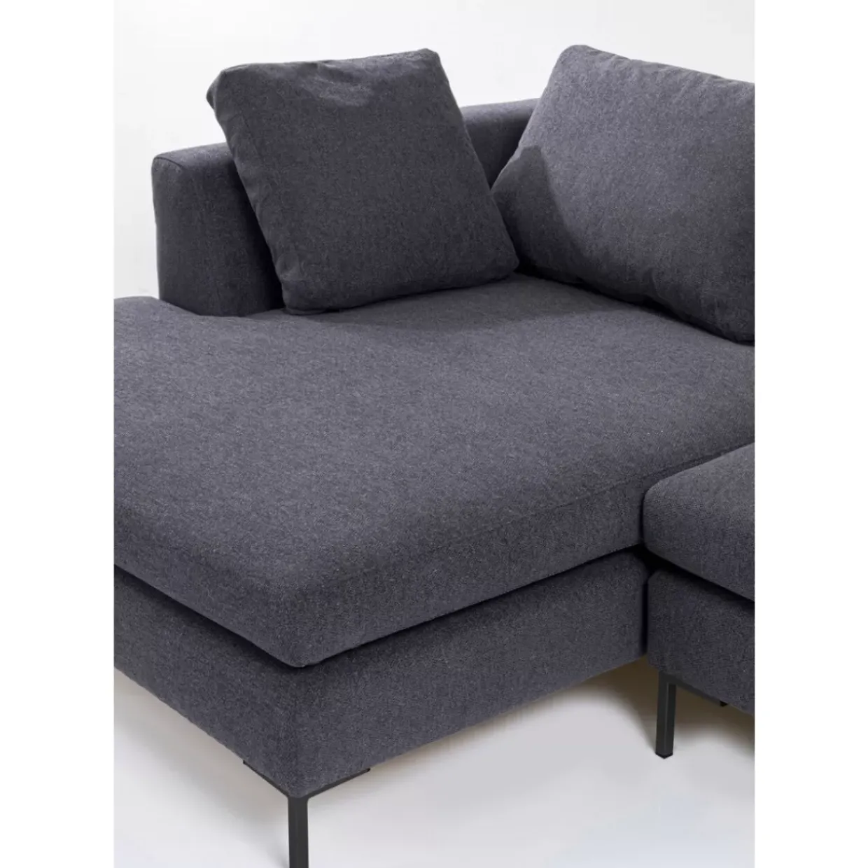 Ecksofa Gianni Grau Links