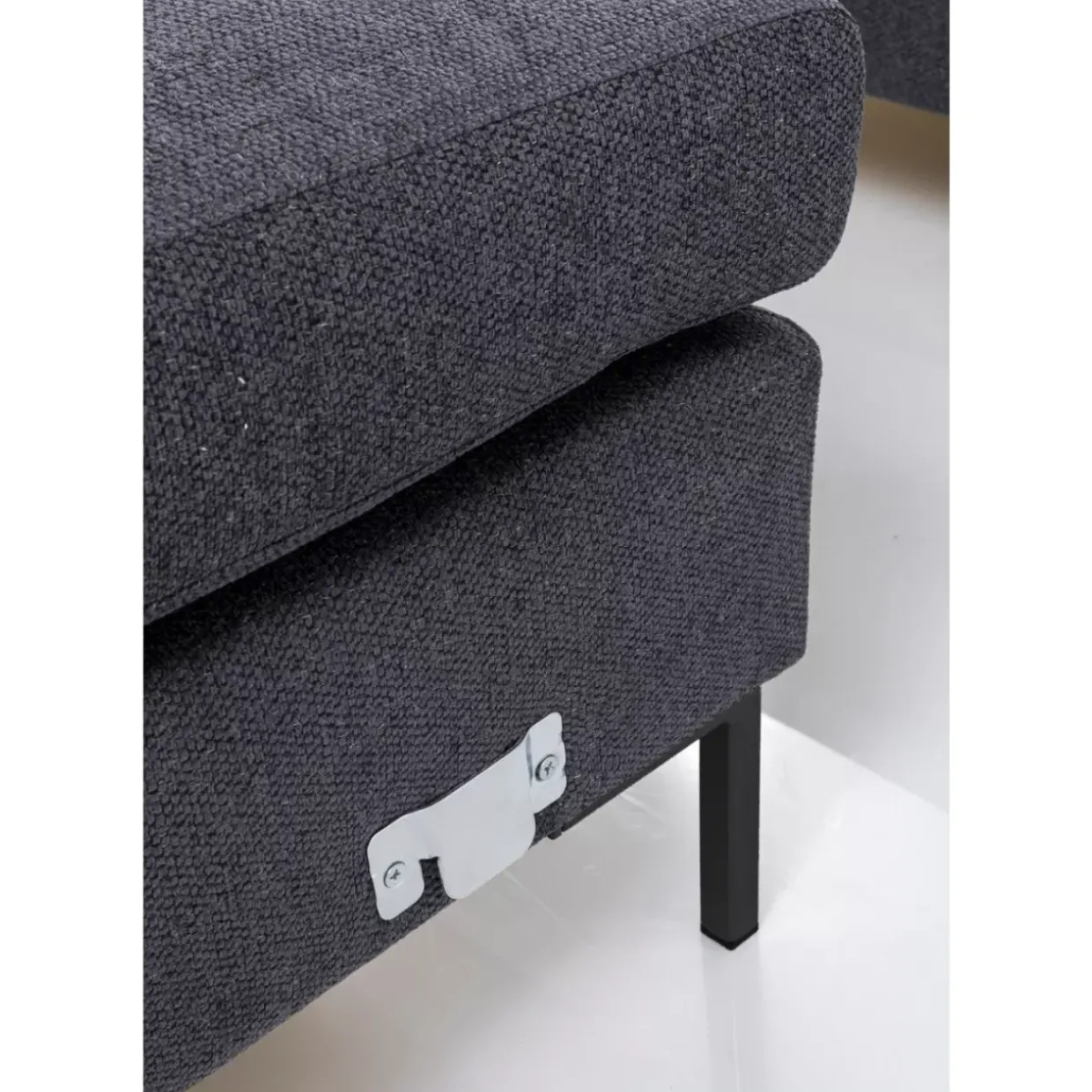 Ecksofa Gianni Grau Links