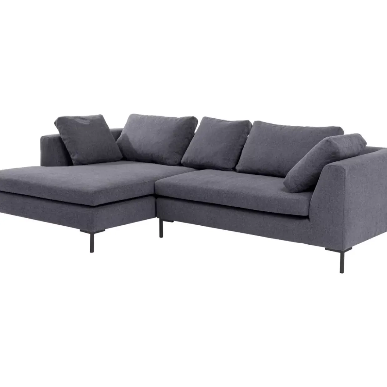 Ecksofa Gianni Grau Links