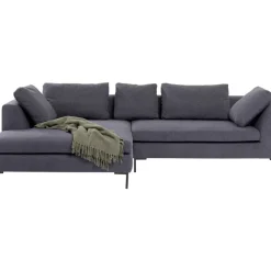 Ecksofa Gianni Grau Links