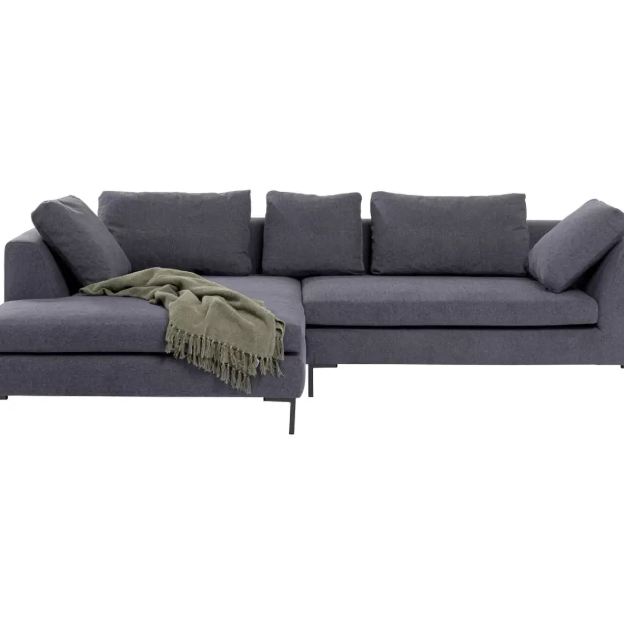 Ecksofa Gianni Grau Links