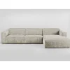 Ecksofa Henry Creme Rechts 285X170Cm