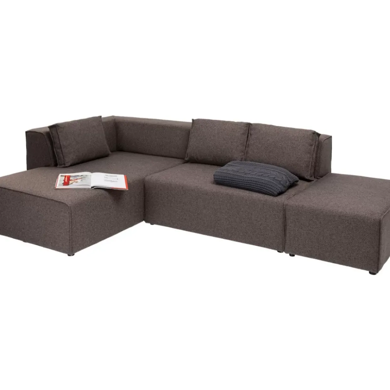Ecksofa Infinity Dolce Braun Links
