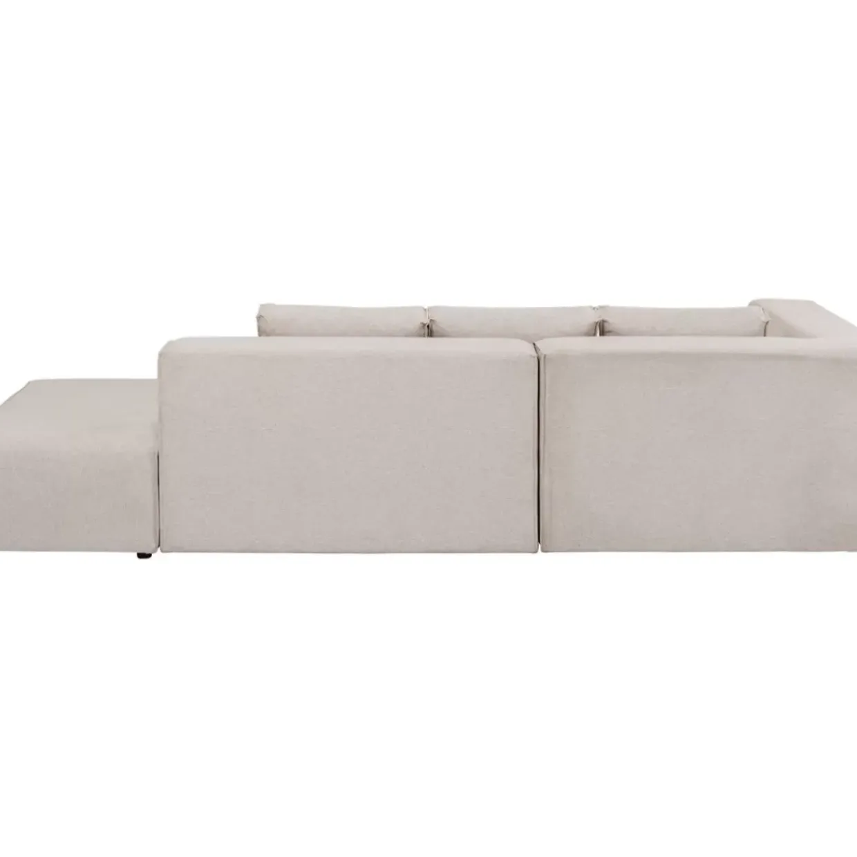 Ecksofa Infinity Ottomane Creme Links