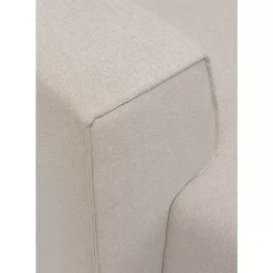 Ecksofa Infinity Ottomane Creme Links