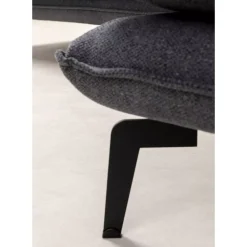 Ecksofa Monza Rechts Grau 296Cm