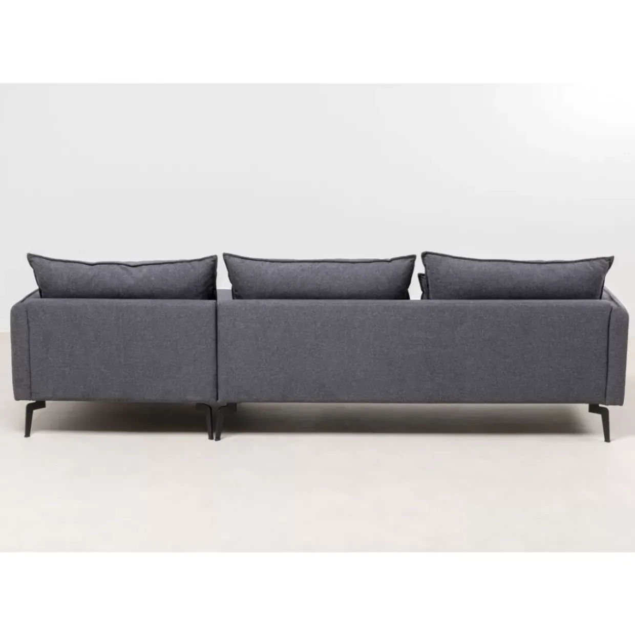 Ecksofa Monza Rechts Grau 296Cm
