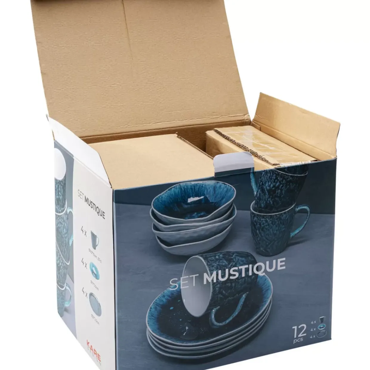 Fruhstucksset Mustique (12/Tlg.)